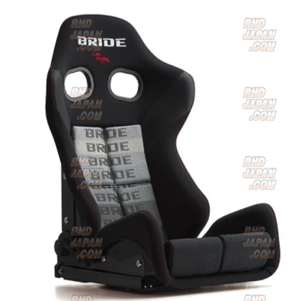 BRIDE Gias III Low Max Reclining Bucket Seat - Gradation Logo Carbon Shell Standard Cushion